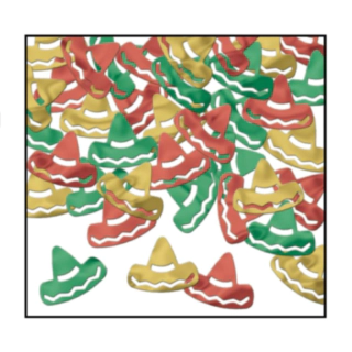 Sombrero-konfetti