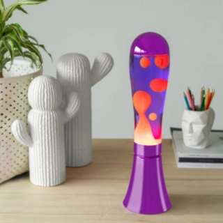 Magma laavalamppu violetti