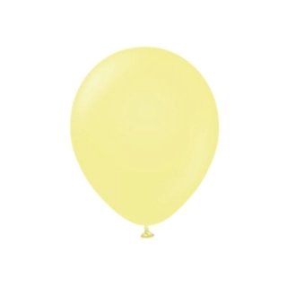 Premium Lateksipallot Macaron Yellow
