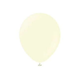 Premium Lateksipallot Pale Yellow 13 cm