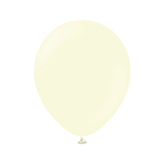 Premium Lateksipallot Pale Yellow 45 cm
