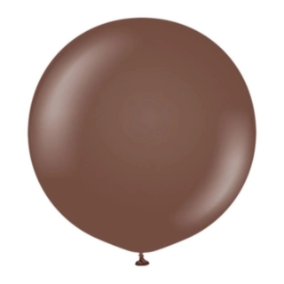Premium Jättikokoiset Lateksi-ilmapallot Chocolate Brown