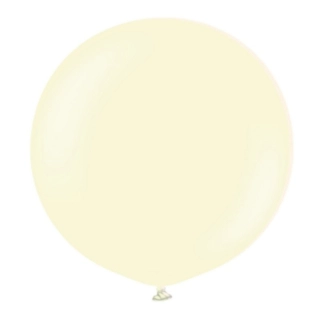 Premium Lateksipallot Pale Yellow 90 cm