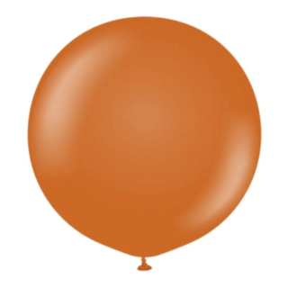 Premium Jättikokoiset Lateksi-ilmapallot Rust Orange