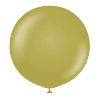 Premium Jättikokoiset Lateksi-ilmapallot Olive