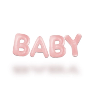 Baby Ilmapallonauha Pastellirosa