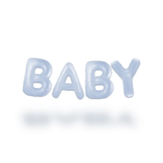Baby Ilmapallonauha Pastellinsininen