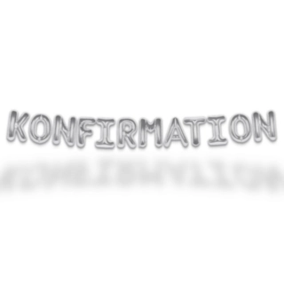Konfirmation Ilmapallonauha Hopea