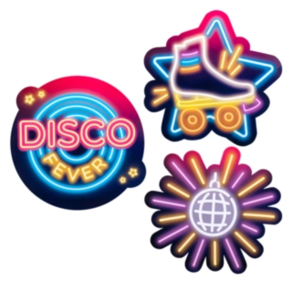 Disco Fever Seinäkoriste