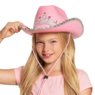 Kimalle Cowgirl Lastenhattu