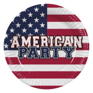USA-paperilautaset