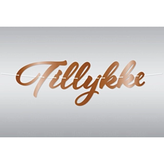 Kupari Tillykke Kirjainnauha