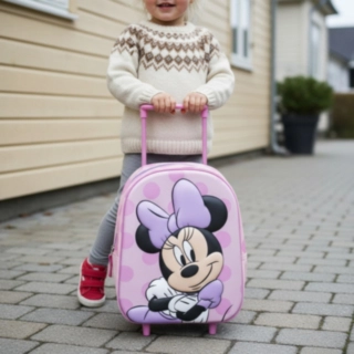 Minni Hiiri® Trolley Reppu Vaaleanpunainen
