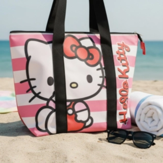 Hello Kitty® Raidallinen Rantakassi