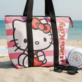 Hello Kitty® Raidallinen Rantakassi