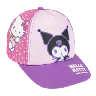 Hello Kitty® Kuromi Lippis Vaaleanpunainen