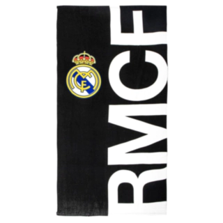 Real Madrid® Logo Pyyhe Musta