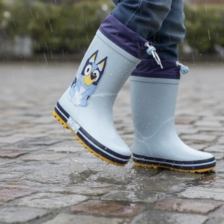 Bluey® Kumisaappaat Vaaleansininen