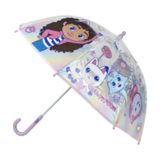 Gabby's Dollhouse® Läpinäkyvä Sateenvarjo