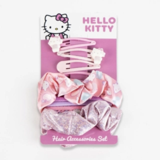 Hello Kitty® Hiustarvikesetti Vaaleanpunainen