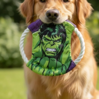 Marvel® Hulk Köysi Frisbee Koiranlelu
