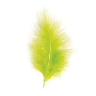 Koristehöyhen Limenvihreä 10–15 cm