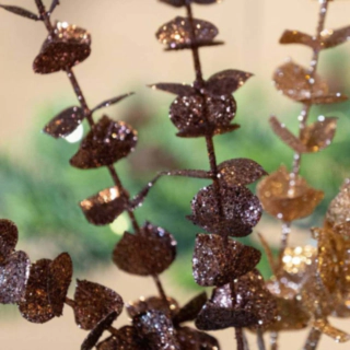 Glitter Eukalyptuksen Oksa Ruskea