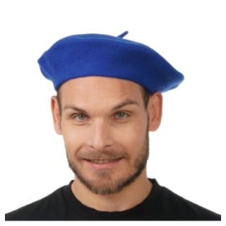 Ranskalainen Baretti Sininen