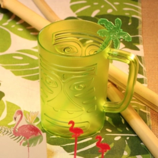 Tiki Muovimuki Vihreä