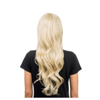 Jenna Pitkä Peruukki Otsatukalla Blondii
