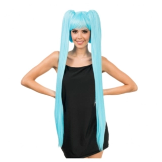 Anime Hatsune Miku Peruukki Sininen