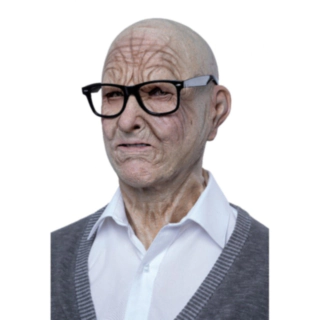 Vanhus Lateksinaamio