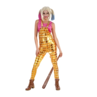 Harley Quinn Puku Kulta