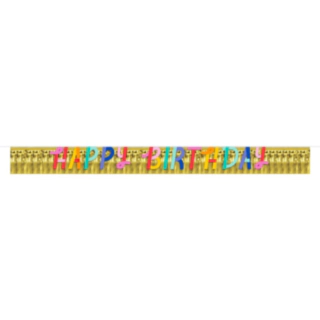 Konfetti Happy Birthday Banderolli