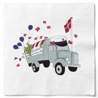 Penkkariauto Servetit Sininen