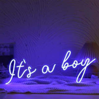 It's A Boy Neonkyltti