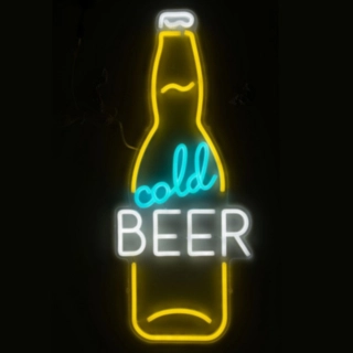 Cold Beer Neonkyltti