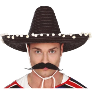 Sombrero Olkihattu Musta