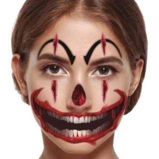Killer Clown Siirtotatuoinnit