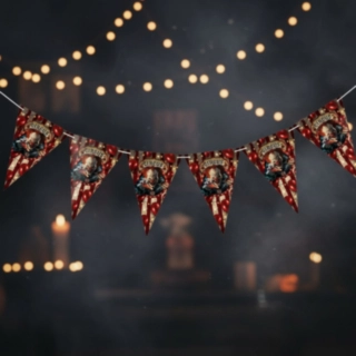 Halloween Circus Lippuviirinauha