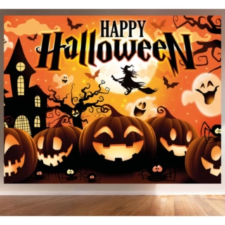 Happy Halloween Taustakangas