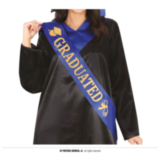 Graduated Opiskelija Olkanauha Sininen