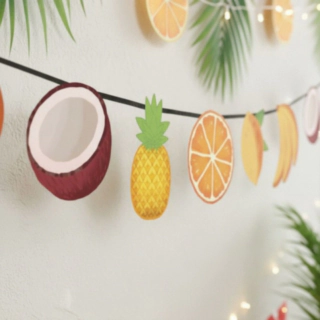 Havaiji Hedelmäketju Koristenauha