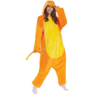 Tulilohikäärme Onesie Asu