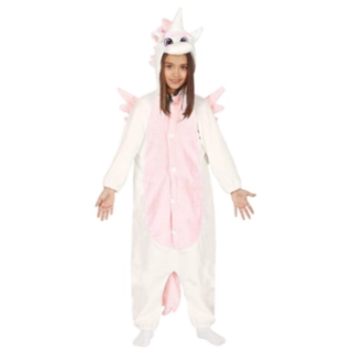 Yksisarvinen Vaaleanpunainen Onesie Lasten Naamiaisasu