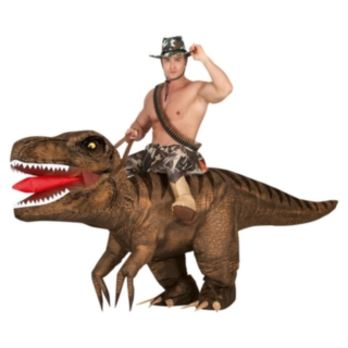 Puhallettava Carry Me T-Rex -asu