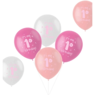 Balloner It's my 1st Birthday Pinkki