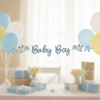 Baby Boy Koristenauha Sininen