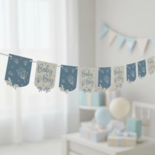 It's a Boy Koristenauha Sininen