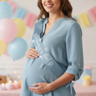 Mommy To Be Olkanauha Sininen